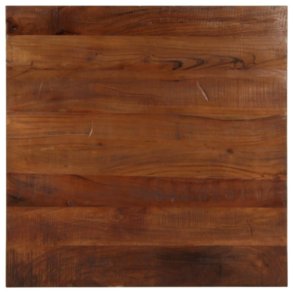 Tablero de mesa cuadrado madera maciza reciclada 90x90x3.8 cm