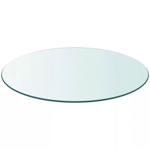 Tablero de mesa de cristal templado redondo 400 mm