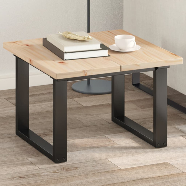 Tablero de mesa rectangular 2 uds madera de pino 60x30x2.5 cm