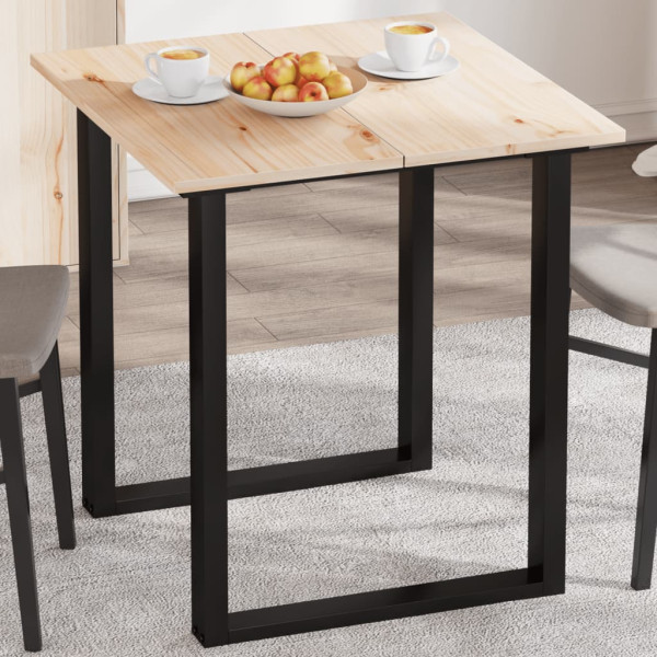 Tablero de mesa rectangular 2 uds madera de pino 70x35x1.7 cm