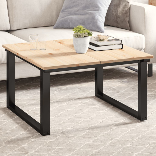 Tablero de mesa rectangular 2 uds madera de pino 80x40x1.7 cm