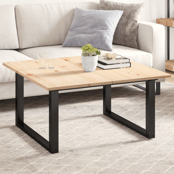 Tablero de mesa rectangular 2 uds madera de pino 90x45x1.7 cm