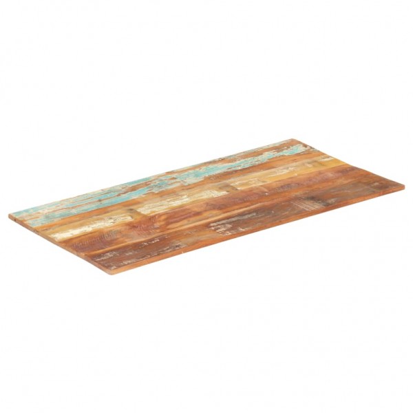 Tablero de mesa rectangular 60x140 cm 15-16 mm madera maciza