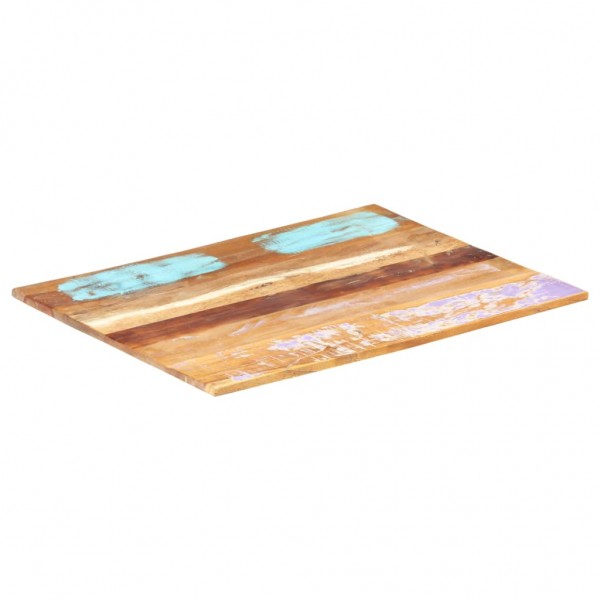 Tablero de mesa rectangular madera maciza 60x70 cm 15-16 mm