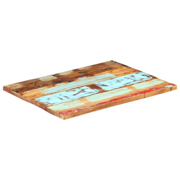 Tablero de mesa rectangular madera maciza 60x90 cm 25-27 mm