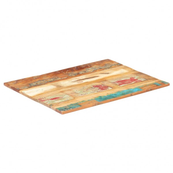 Tablero de mesa rectangular madera maciza 70x80 cm 15-16 mm
