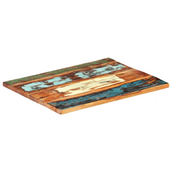Tablero de mesa rectangular madera maciza 70x80 cm 25-27 mm