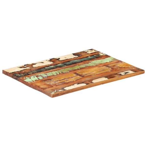 Tablero de mesa rectangular madera maciza 80x80 cm 25-27 mm