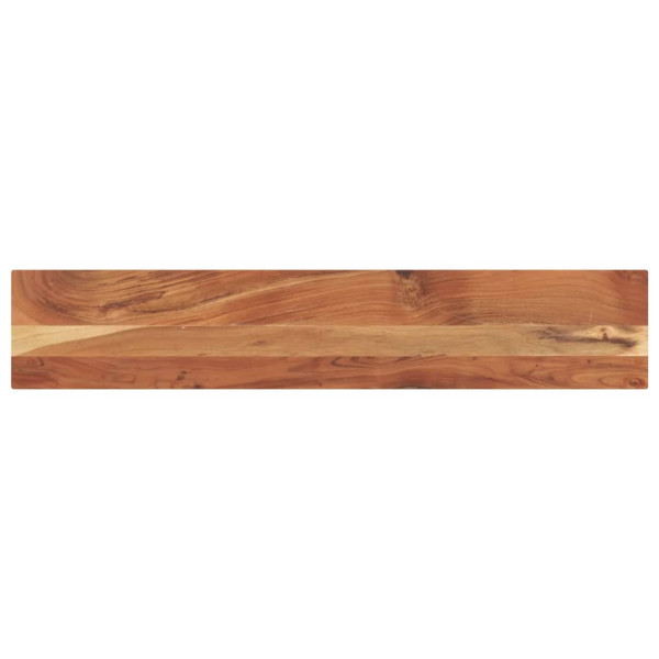 Tablero de mesa rectangular madera maciza acacia 160x30x3.8 cm