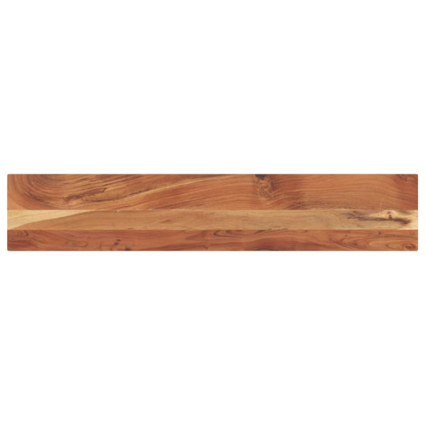 Tablero de mesa rectangular madera maciza acacia 180x30x2.5 cm
