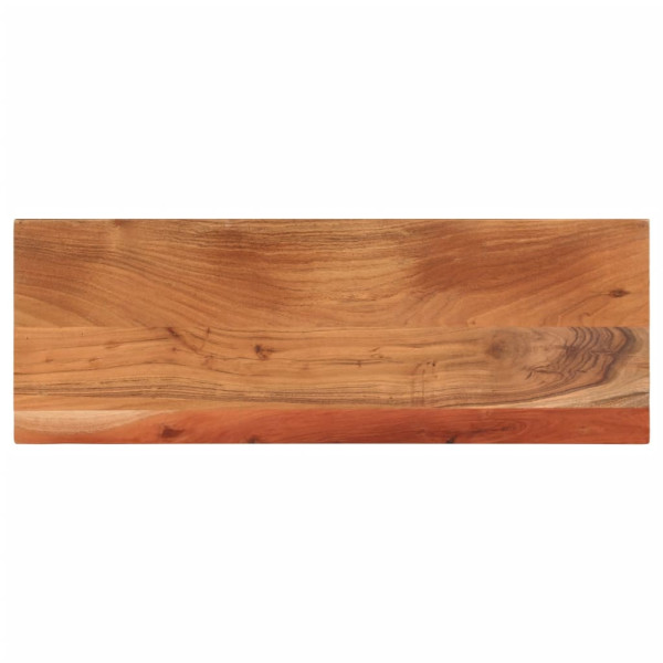 Tablero de mesa rectangular madera maciza acacia 80x30x3.8 cm