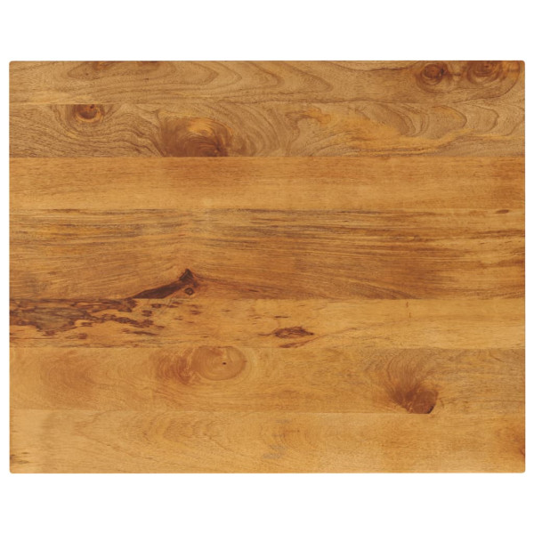 Tablero de mesa rectangular madera maciza mango 110x80x2.5 cm