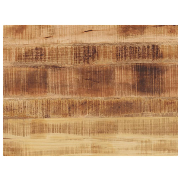 Tablero de mesa rectangular madera maciza mango 80x60x1.5 cm