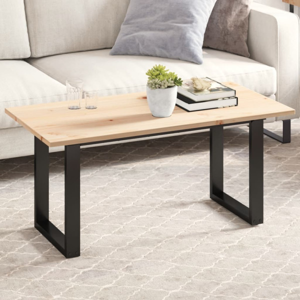 Tablero de mesa rectangular madera maciza pino 100x50x1.7 cm