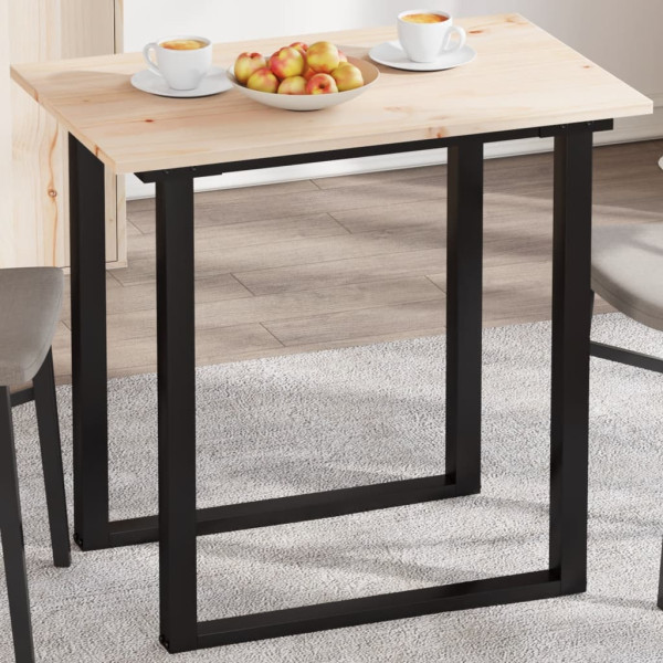 Tablero de mesa rectangular madera maciza pino 80x50x1.7 cm