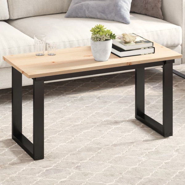 Tablero de mesa rectangular madera maciza pino 90x40x1.7 cm