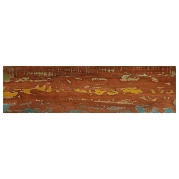 Tablero mesa rectangular madera maciza reciclada 100x40x3.8 cm