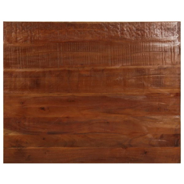 Tablero mesa rectangular madera maciza reciclada 100x80x3.8 cm