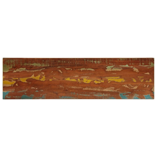 Tablero mesa rectangular madera maciza reciclada 110x30x3.8 cm
