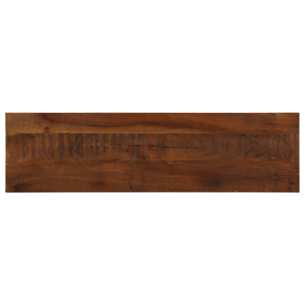 Tablero mesa rectangular madera maciza reciclada 110x40x2.5 cm