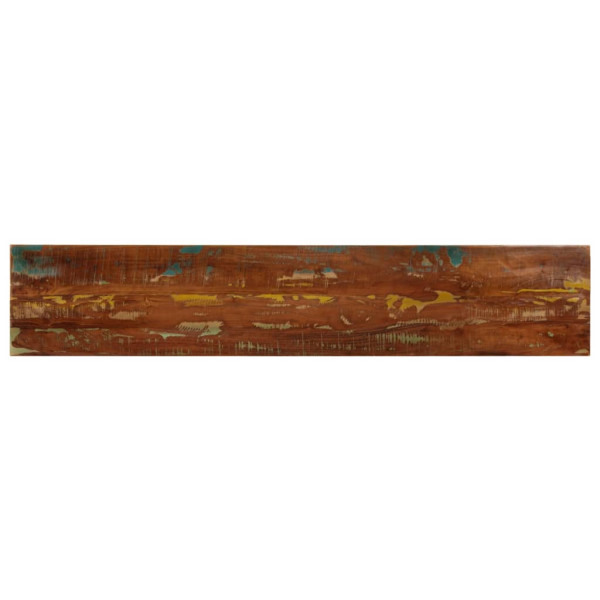 Tablero mesa rectangular madera maciza reciclada 140x30x3.8 cm