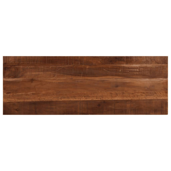 Tablero mesa rectangular madera maciza reciclada 140x60x2.5 cm