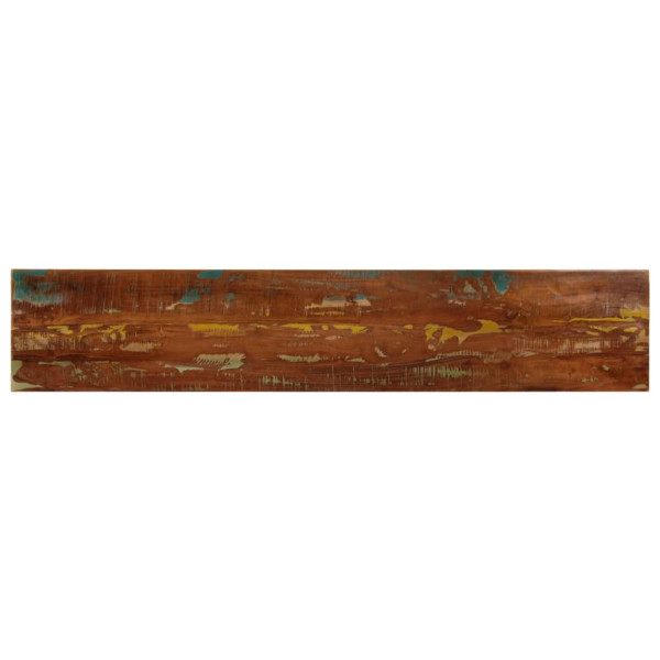Tablero mesa rectangular madera maciza reciclada 180x30x3.8 cm