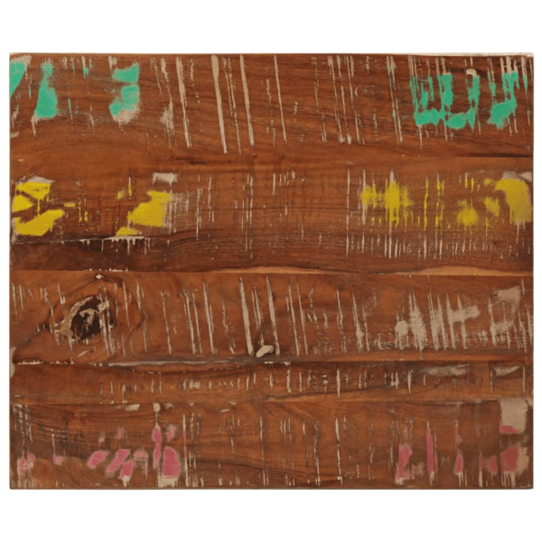 Tablero mesa rectangular madera maciza reciclada 60x50x3.8 cm