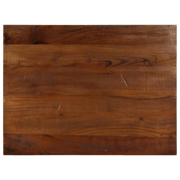 Tablero mesa rectangular madera maciza reciclada 80x70x3.8 cm