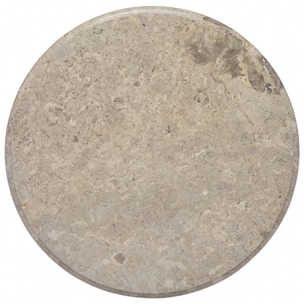 Tablero para mesa mármol gris Ø60x2.5 cm