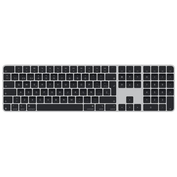 Teclado Inalámbrico Apple Magic Keyboard con Touch ID gris