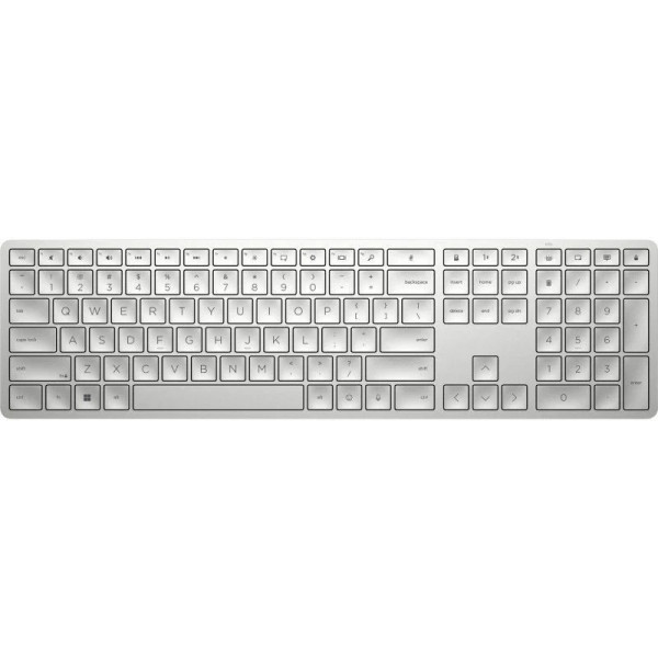 Teclado Inalámbrico HP 970 blanco
