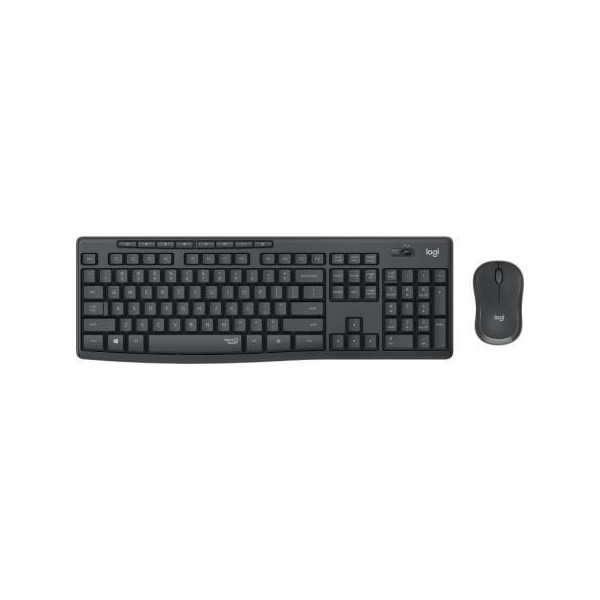 Teclado y Ratón inalámbricos Logitech MK295 negro