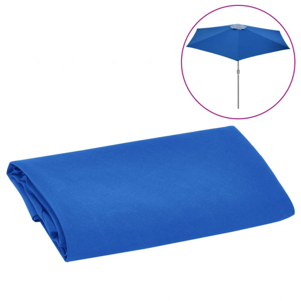 Tela de repuesto para sombrilla azul azure 300 cm