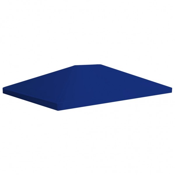 Toldo de cenador 310 g/m² 4x3 m azul
