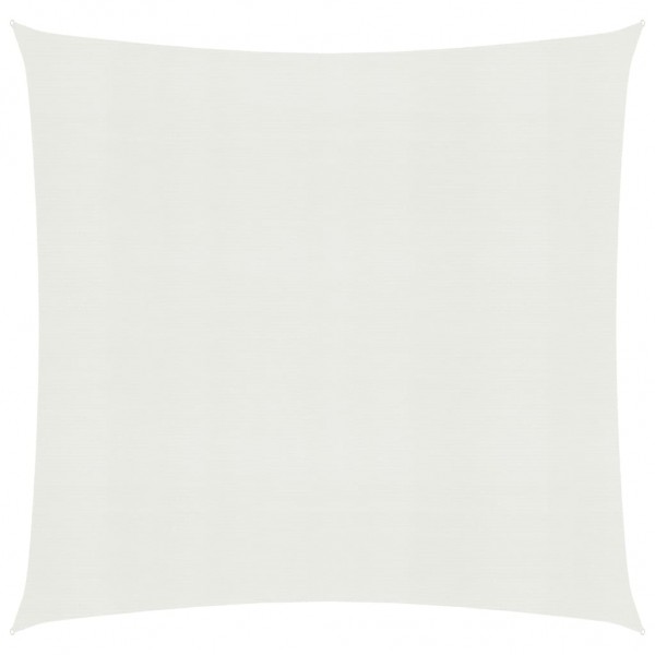 Toldo de vela blanco HDPE 160 g/m² 3x3 m