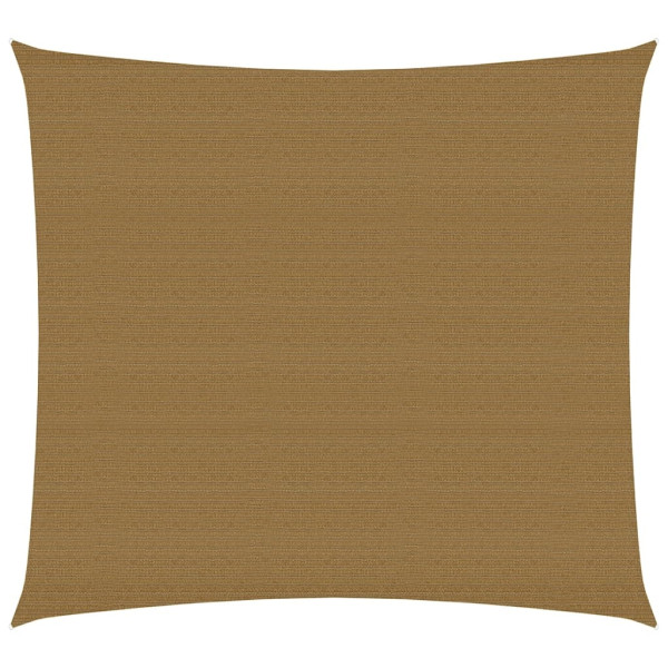 Toldo de vela gris taupe HDPE 160 g/m² 2x2.5 m