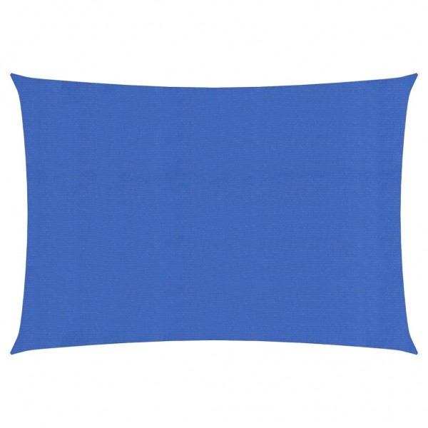 Toldo de vela HDPE azul 160 g/m² 2.5x4 m