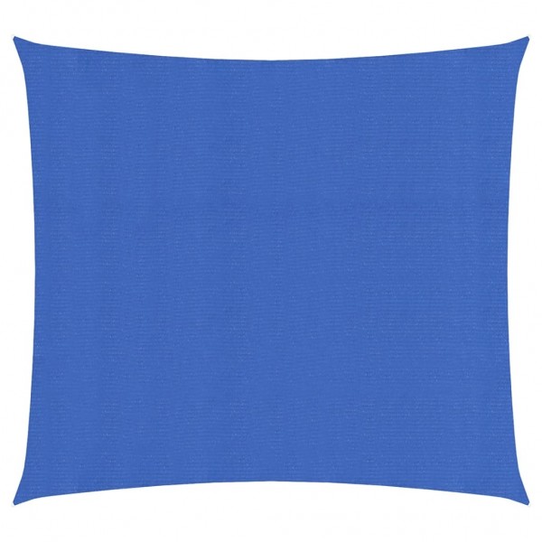 Toldo de vela HDPE azul 160 g/m² 2x2 m