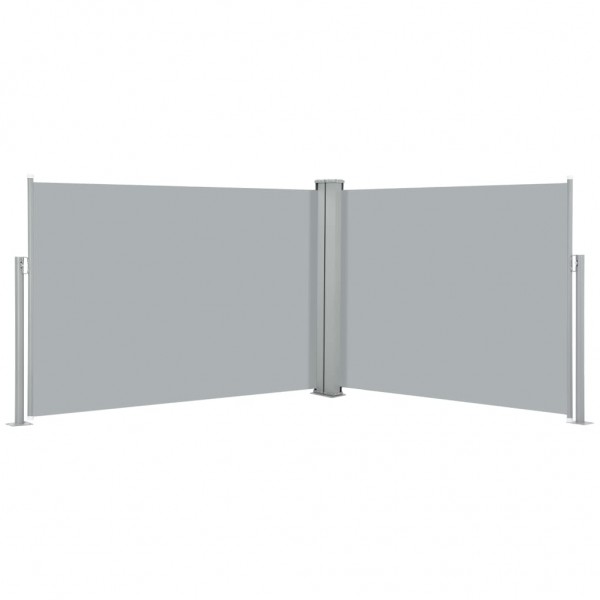 Toldo lateral retráctil gris antracita 100x1000 cm