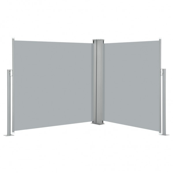 Toldo lateral retráctil gris antracita 100x600 cm