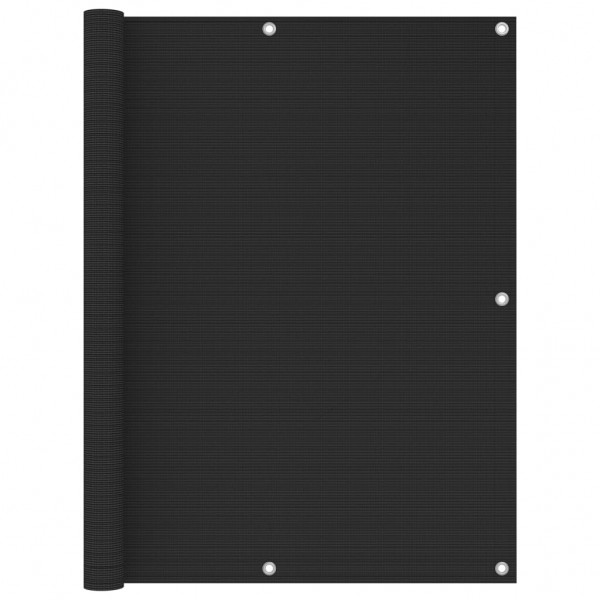 Toldo para balcón HDPE 120x500 cm gris antracita