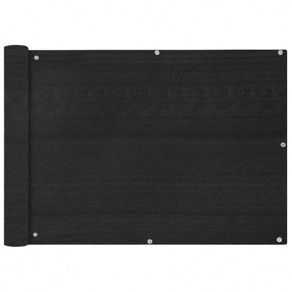 Toldo para balcón HDPE 75x400 cm gris antracita