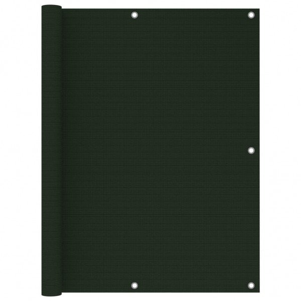 Toldo para balcón HDPE verde oscuro 120x300 cm