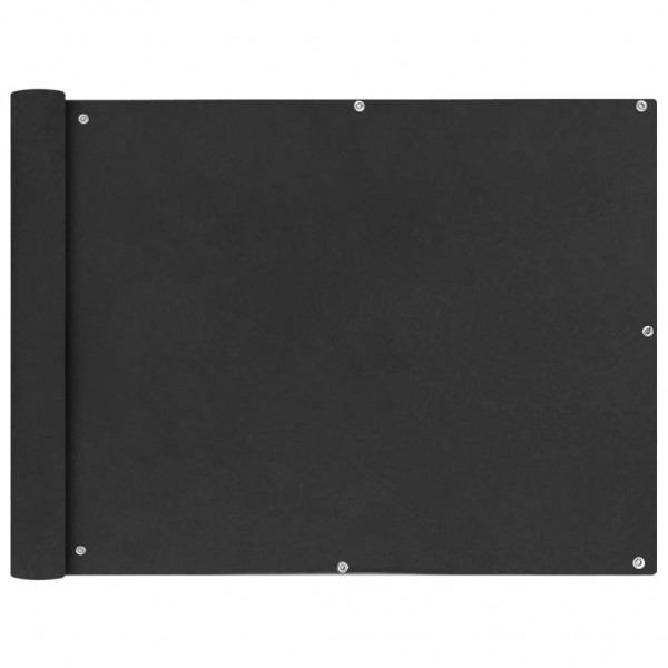 Toldo para balcón tela oxford 90x600 cm gris antracita