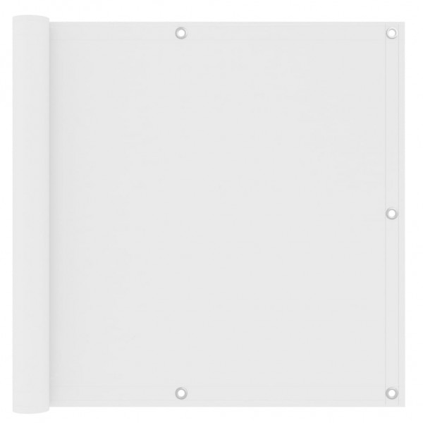 Toldo para balcón tela oxford blanco 90x600 cm