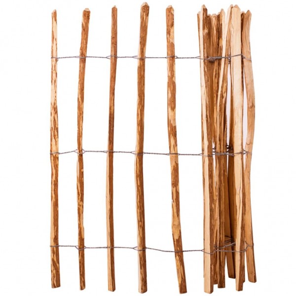 Valla de jardin de madera de avellano 120x250 cm
