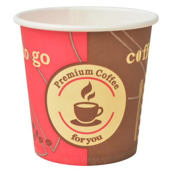 Vasos desechables para café 1000 unidades papel 120 ml 4 oz