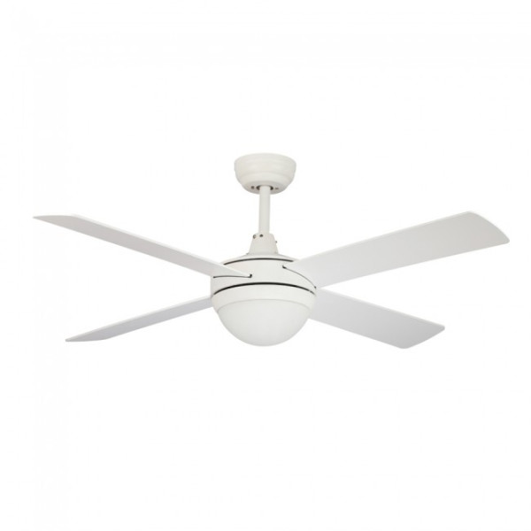 Ventilador de techo con luz Marea Blanco