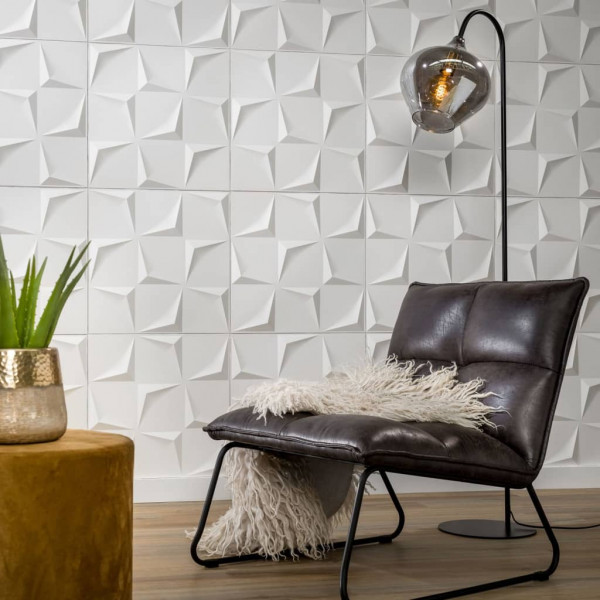 WallArt Paneles de pared Beau 12 uds GA-WA28